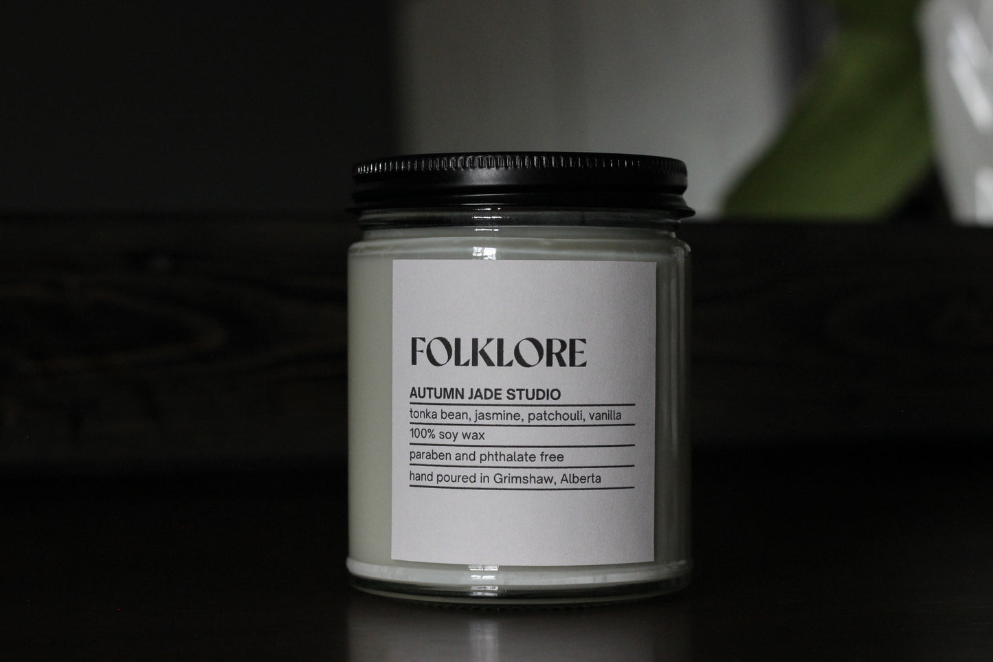 Folklore // Wood Wick Candle