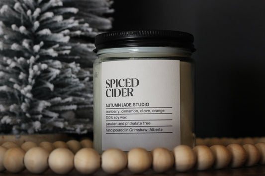 Spiced Cider // Wood Wick Candle