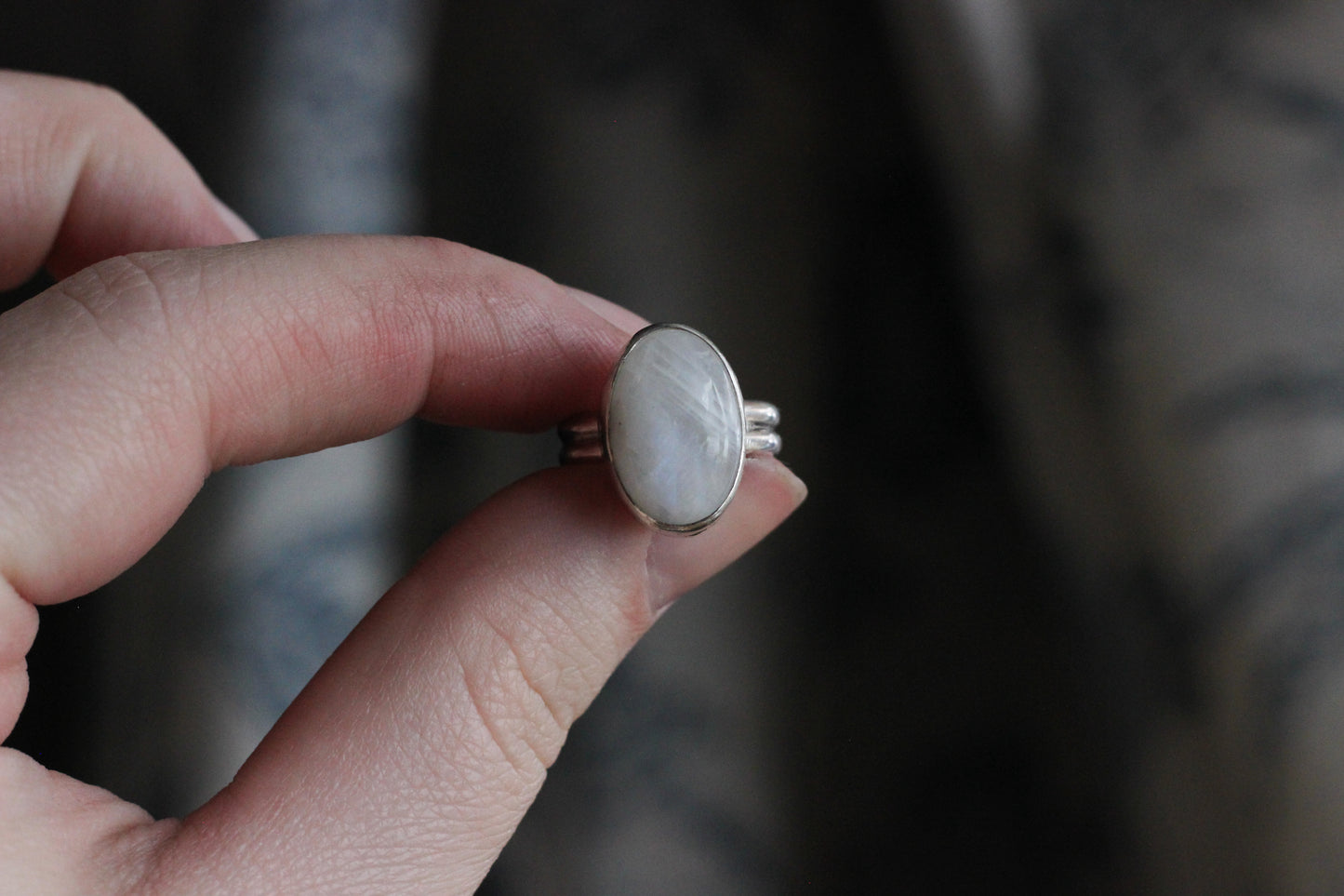 Rainbow Moonstone // Size 6